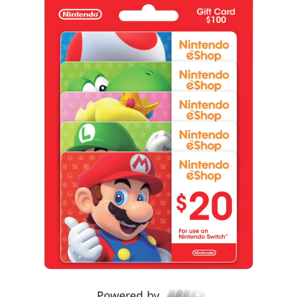 بطاقة Nintendo 20$