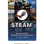 بطاقة Steam 20$