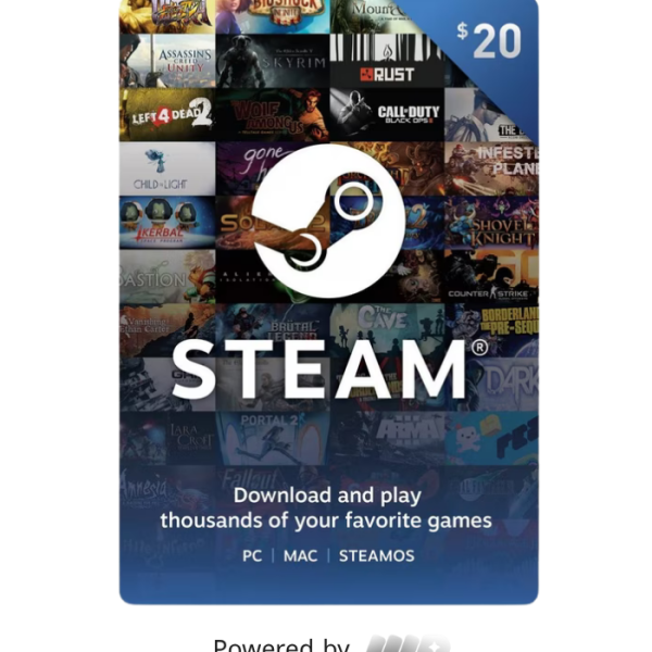 بطاقة Steam 20$