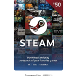 بطاقة Steam 50$