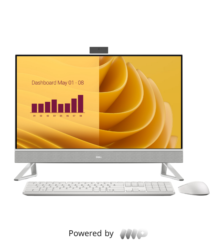 ‎Dell AIO EC27250 Without Touch Screen IN-RD33-16136 - Pearl White