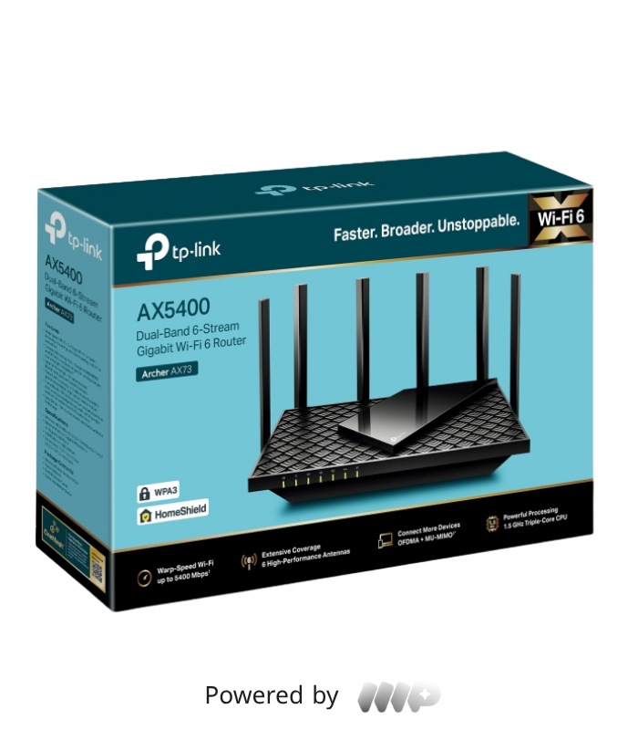 tp-link AX5400 Dual-Band Gigabit Wi-Fi 6 Router – Archer AX72