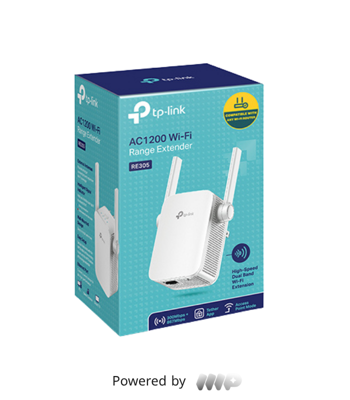 tp-link Mesh Wi-Fi Range Extender RE305 – AC1200