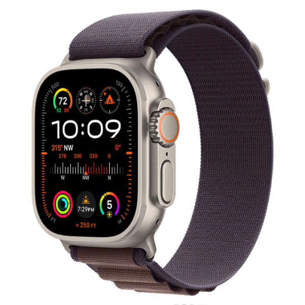 Apple Watch Ultra 2 GPS + Cellular 49mm Titanium Alpine Loop (S)